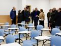 El conselleiro de Educación visita las obras en el IES Aquis Celenis, en Caldas
