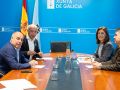 La conselleira, reunida con el regidor y el teniente de alcalde