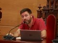 El socialista Samuel Lago, durante una intervención en Pleno