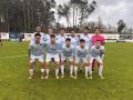 Duro correctivo para un Boiro que sobrevive en el play-off El once titular del Boiro ante el Estridente