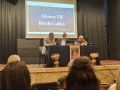Un momento de la charla impartida por el especialista Francisco Rodríguez en el salón de actos del colegio San Fermín