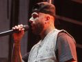 Nicky Jam convierte el Costa Feira en la capital de la música urbana El cantante Nicky Jam en su concierto en Cambados