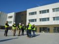 Visita a las obras del nuevo Centro Socioeducativo As Lagoas en Sanxenxo