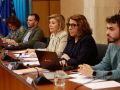 Grupo municipal del PP de Vilagarcía en un pleno