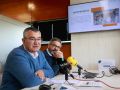 El presidente de la Mancomunidade, David Castro, y el gerente, José Ramón García Guinarte