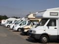 Un área de autocaravanas en Arousa