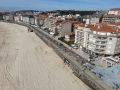 Vista aérea del Paseo de Silgar en Sanxenxo