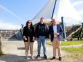 La visita del alcalde y del diputado provincial, este jueves