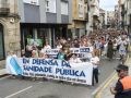 Vecinos y vecinas de A Pobra marchan por la sanidad