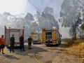 El incendio forestal de Vilanova en imágenes Incendio forestal