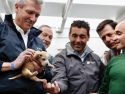 Una visita del presidente de la Diputación, Luis López, y de la Xunta, Alfonso Rueda, a las instalaciones