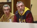 Miembros de Esquerda Unida en un Pleno