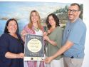 Manola Valiño, Ana Barreiro, Alicia González y Óscar Romero presentaron el cartel de la tercera edición de la Noite Tradi