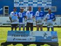 La presentación del torneo en Baltar