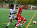 David Pñeiro marcó el segundo gol del Arosa, que resultó decisivo ante el Roces asturiano