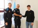 El primer edil ribeirense con el nuevo agente