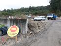 Obras en la zona, que incluyen la mejora de Hermina Fariña
