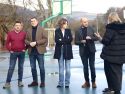 La visita al centro educativo de Cuntis