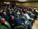 La casa de cultura de Dena se llenó para la convocatoria de Unións Agrarias