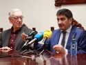 Xosé María Bello Maneiro y Pedro Blanco valoran la apuesta de Transportes por llevar el tren a Valga