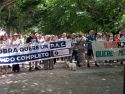 Los jardines Valle-Inclán acogieron una concentración para pedir mejoras sanitarias
