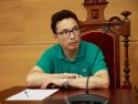 El edil de Cambados Pode, José Ramón Abal, en un Pleno