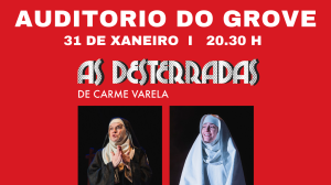 Cartel de la obra que se subirá al escenario del auditorio meco