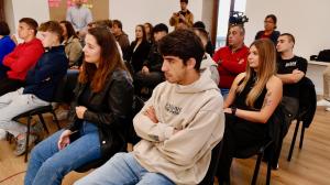 Alumnos del reciente taller de hostelería, en Vista Real