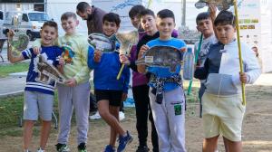 Escolares participantes en la actividad