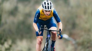 Martín Rey durante una carrera con el Cortizo