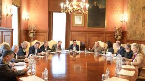 La junta provincial de gobierno abordó ayer este a inversión