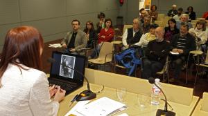 Una charla anterior sobre memoria histórica en el Auditorio de Vilagarcía