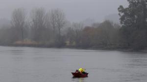 El río Ulla a su paso por Pontecesures