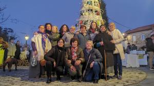 Pontecesures tras el encendido de su Ecobelén