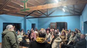 Primera sesión de Cinema Fórum en Carracedo