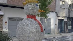 Trotsky, el muñeco de nieve que añora O Piñeiriño