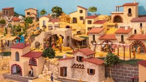 Figuras que forman parte del belén de Sanxenxo