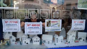 Imagen de la administración de lotería de O Grove el año pasado