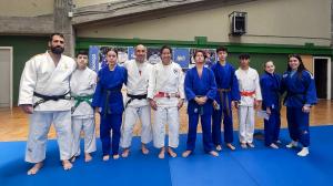 Los deportistas del club