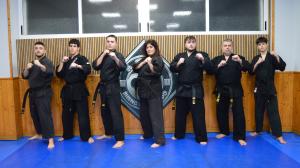 Los miembros del Kenpo Ribeira