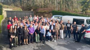 Una multitud acompañó a Chicho en el acto de despedida por su jubilación