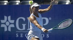 (Foto de ARCHIVO)August 18, 2025, Monterrey, Nuevo Leon, Mexico: Spanish tennis player Jessica Bouzas Maneiro in action against tennis player Kamila RakhimovaEuropa Press/Contacto/Antonio Ojeda19/08/2025 ONLY FOR USE IN SPAIN