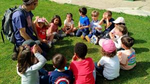 El alumnado del colegio Monte Carmelo pudo participar en actividades de contacto con la naturaleza