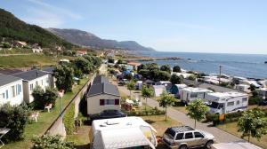 Imagen de archivo de un camping de O Grove