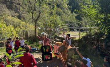 Los adultos disfrutarán también de la experiencia este domingo