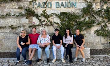 Touroperadores británicos visitaron la bodega Pazo Baión