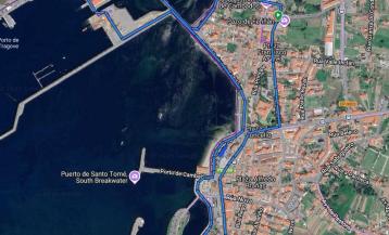 Itinerario de la carrera, que estará cerrado al tráfico rodado
