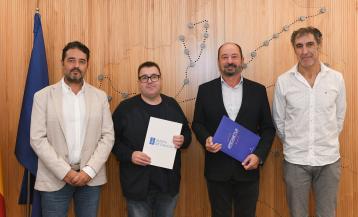 El director de Turismo de Galicia reunido con  Aprometur
