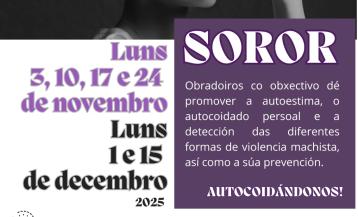 Cartel promocional de estas actividades
