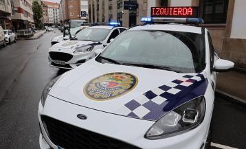 Coches de la Policía Local de Vilagarcía